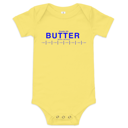 Butter Stick Baby Onesie 🧈 - Polychrome Goods 🍊