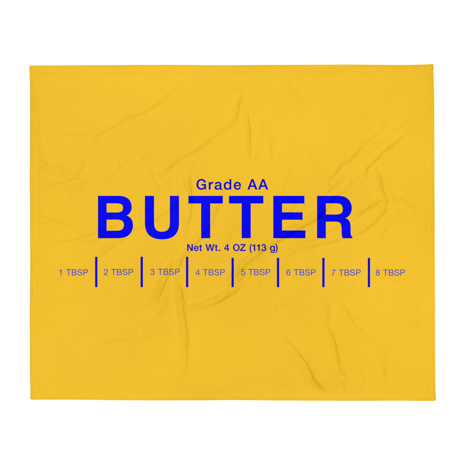 Butter Stick Throw Blanket 🧈 - Polychrome Goods 🍊