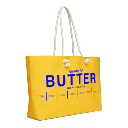 Butter Stick Weekender Tote Bag 🧈 - Polychrome Goods 🍊