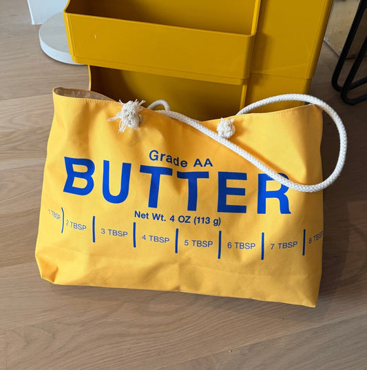 Butter Weekender Tote Bag 🧈 - Polychrome Goods