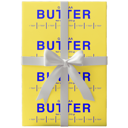Butter 🧈 Wrapping Paper - Polychrome Goods