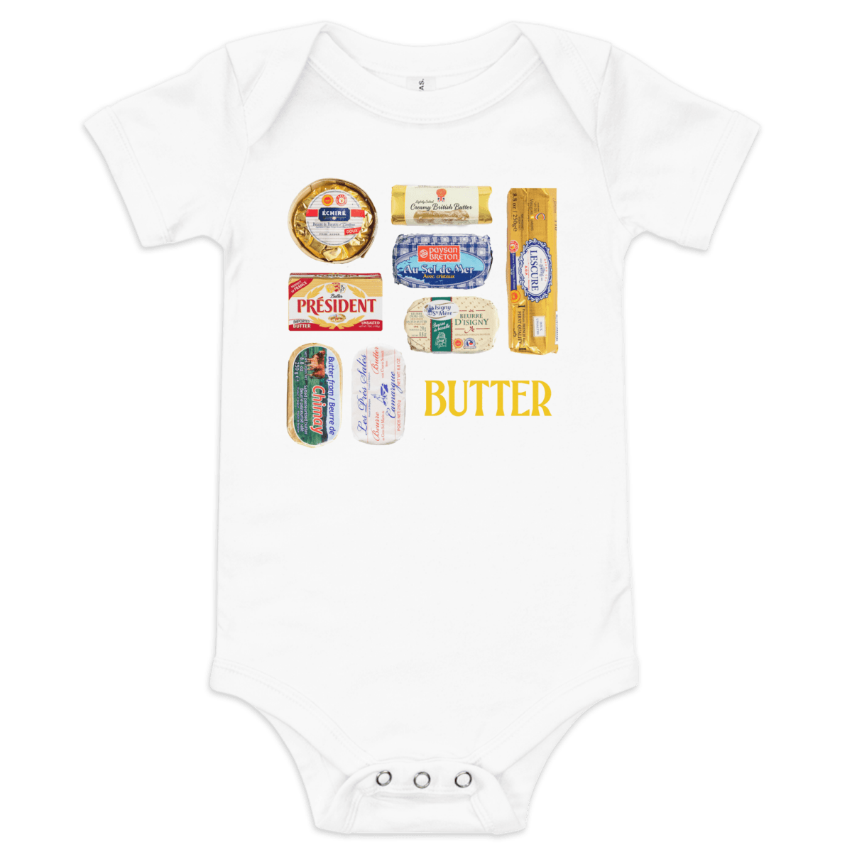 Butters of Europe Baby Onesie - Polychrome Goods 🍊