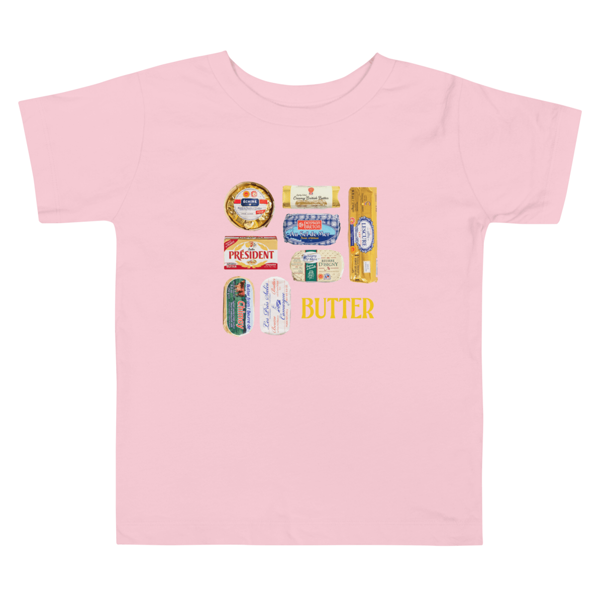 Butters of Europe Toddler Short Sleeve Tee - Polychrome Goods 🍊