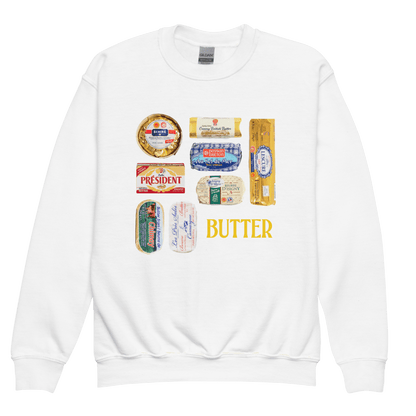 Butters of Europe Youth Kids Sweatshirt - Polychrome Goods 🍊