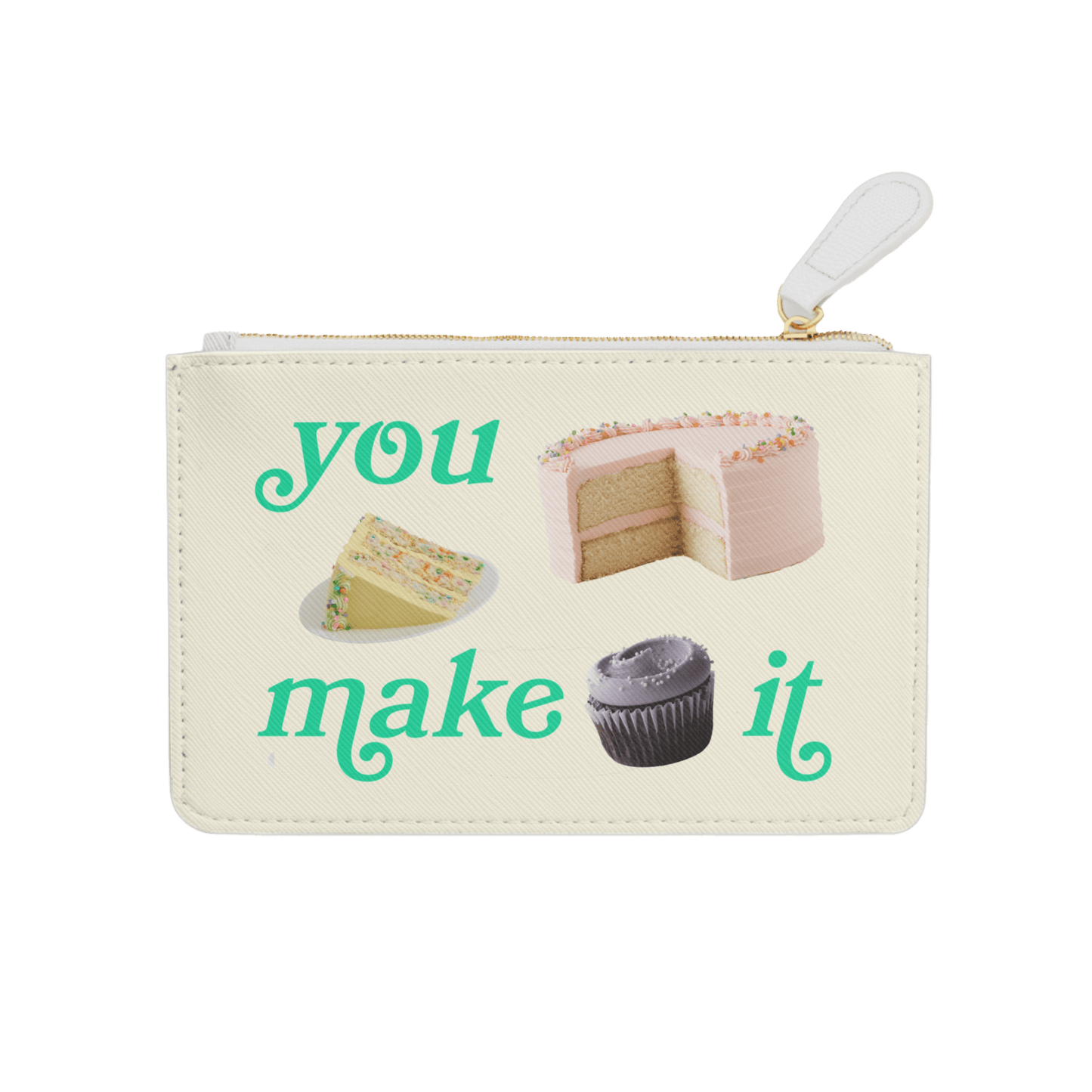 Cake It Til You Make It Mini - Clutch - Polychrome Goods x Magnolia Bakery - Polychrome Goods 🍊