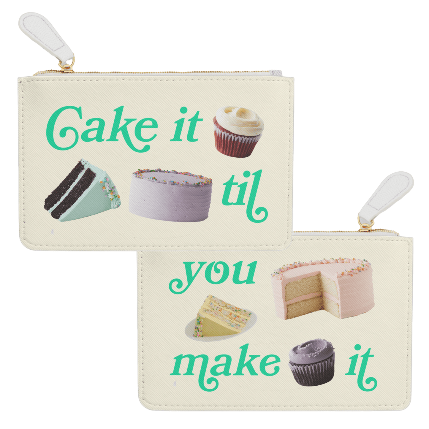 Cake It Til You Make It Mini - Clutch - Polychrome Goods x Magnolia Bakery - Polychrome Goods 🍊