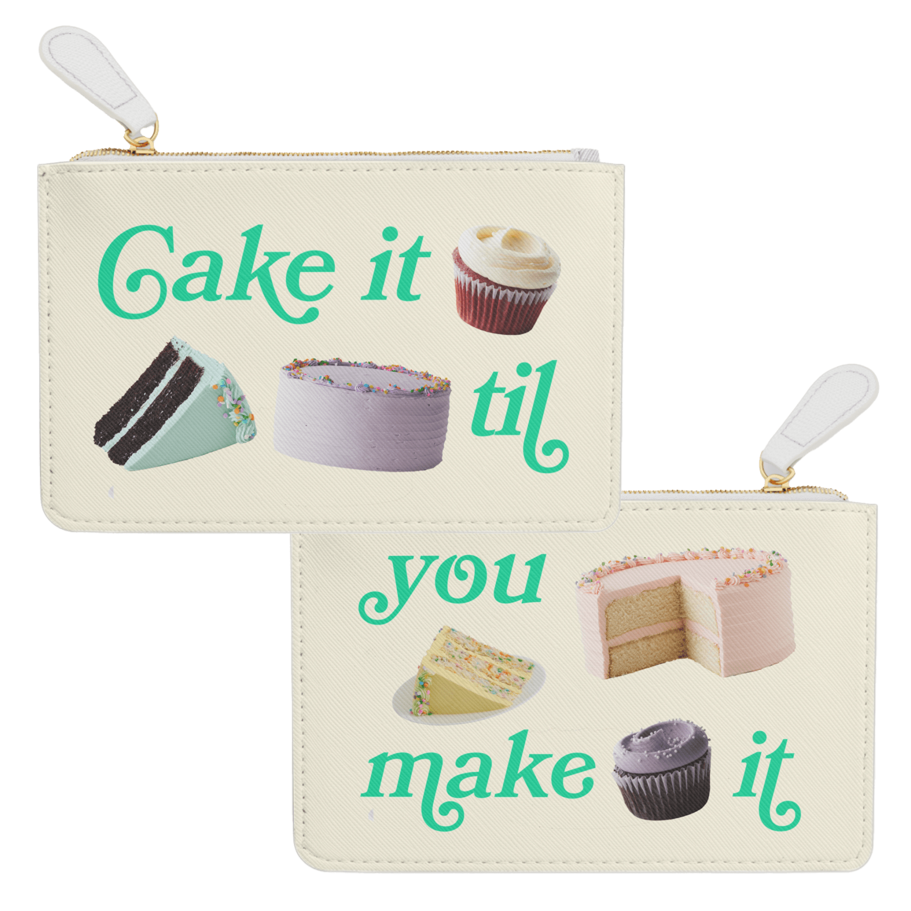 Cake It Til You Make It Mini - Clutch - Polychrome Goods x Magnolia Bakery - Polychrome Goods 🍊