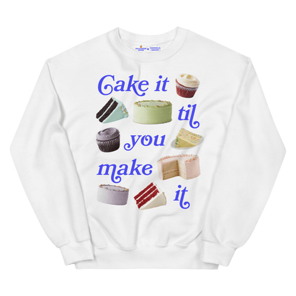 Cake It Til You Make It Sweatshirt – Magnolia Bakery x Polychrome Goods - Polychrome Goods