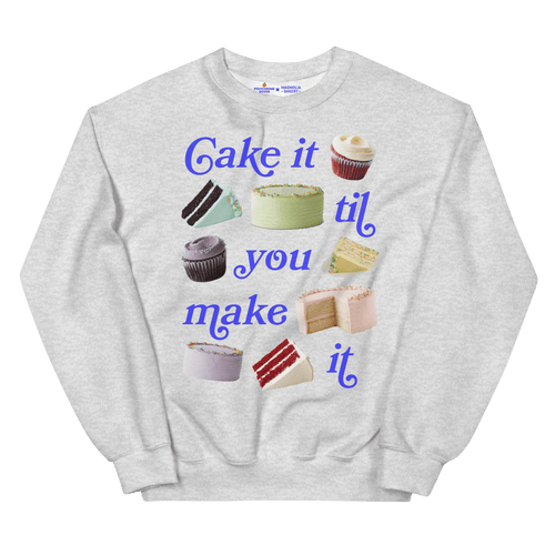 Cake It Til You Make It Sweatshirt – Magnolia Bakery x Polychrome Goods
