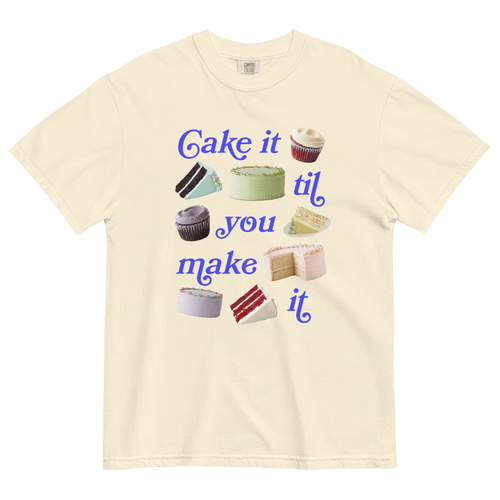 Cake It Til You Make It T-Shirt – Magnolia Bakery x Polychrome Goods