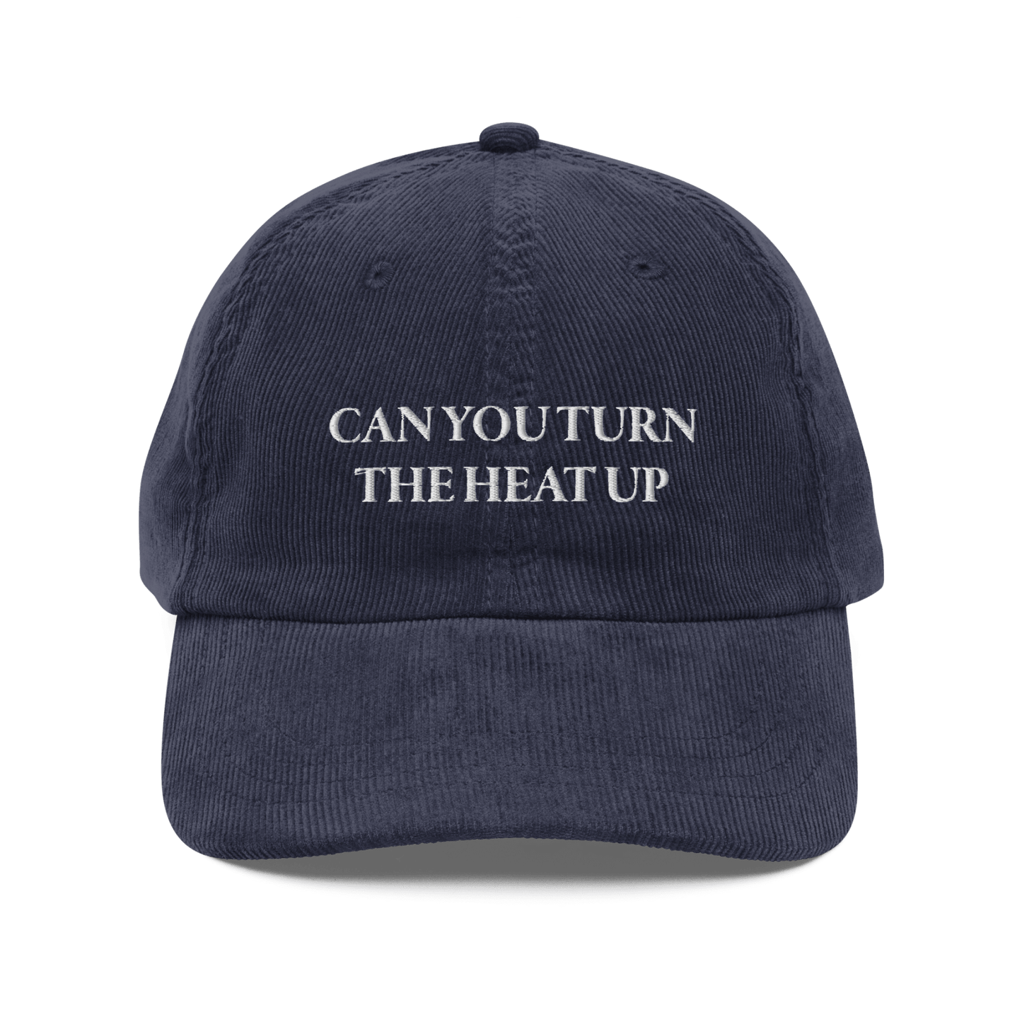 CAN YOU TURN THE HEAT UP Embroidered Hat - Polychrome Goods