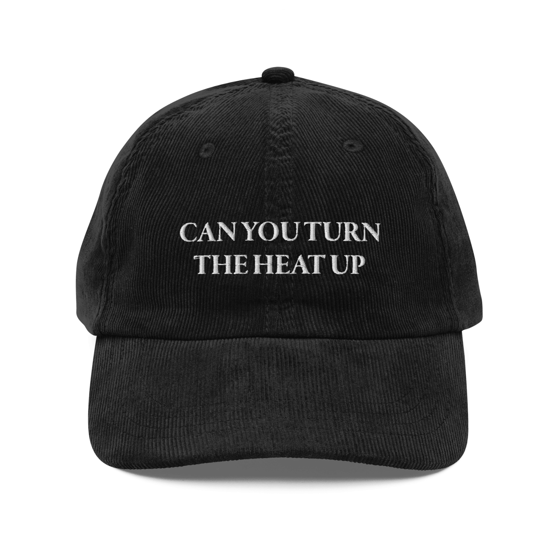CAN YOU TURN THE HEAT UP Embroidered Hat - Polychrome Goods