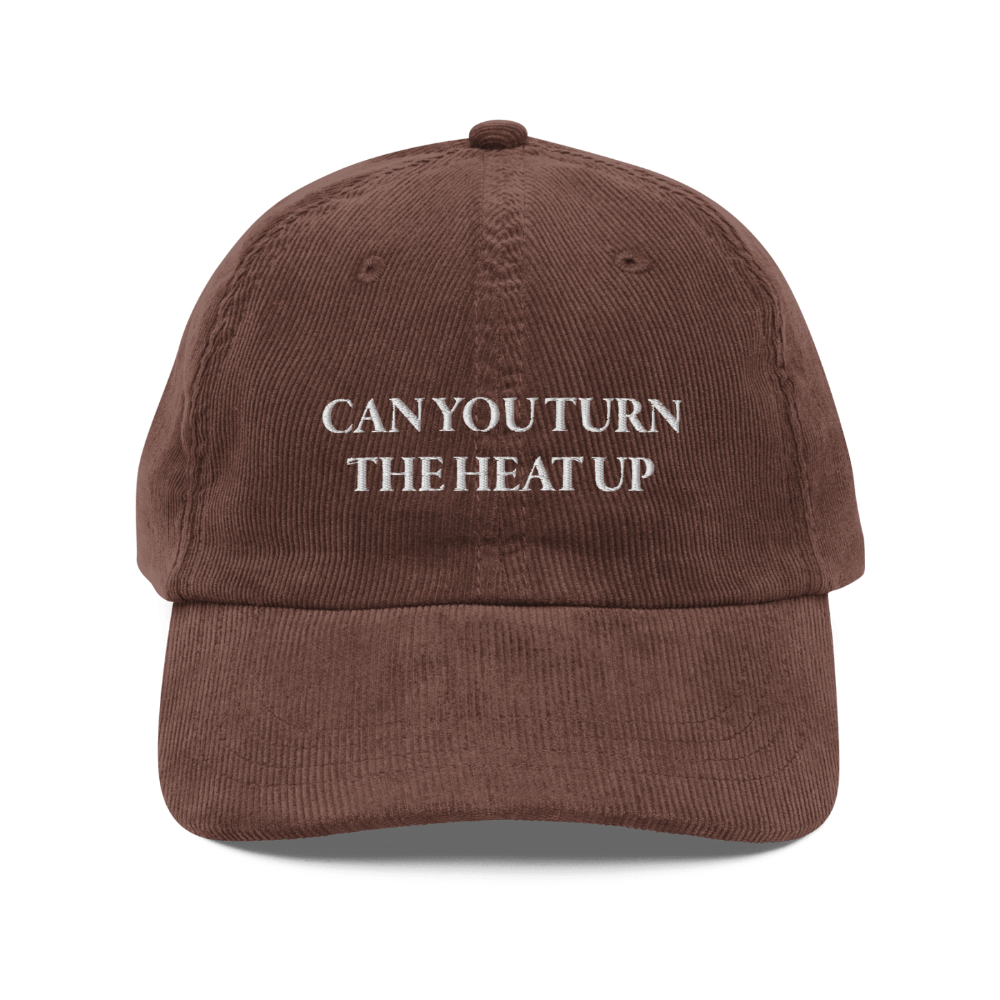 CAN YOU TURN THE HEAT UP Embroidered Hat - Polychrome Goods