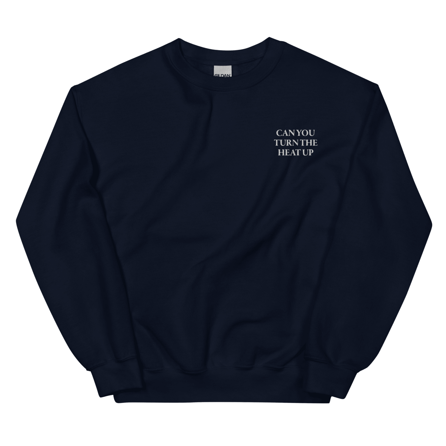 CAN YOU TURN THE HEAT UP Embroidered Sweatshirt - Polychrome Goods