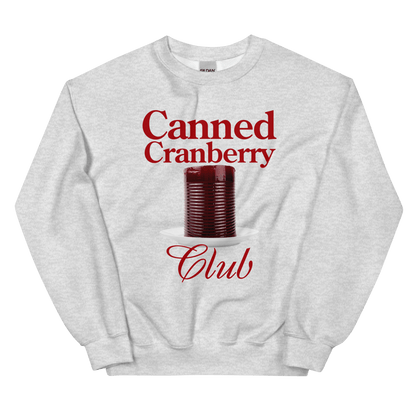 Canned Cranberry Club Thanksgiving Sweatshirt - Polychrome Goods 🍊