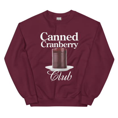 Canned Cranberry Club Thanksgiving Sweatshirt - Polychrome Goods 🍊