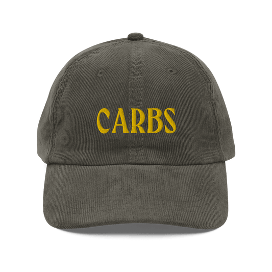 CARBS Embroidered Corduroy Hat - Polychrome Goods 🍊