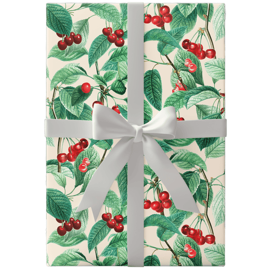 Cerises Cherry Wrapping Paper - Polychrome Goods