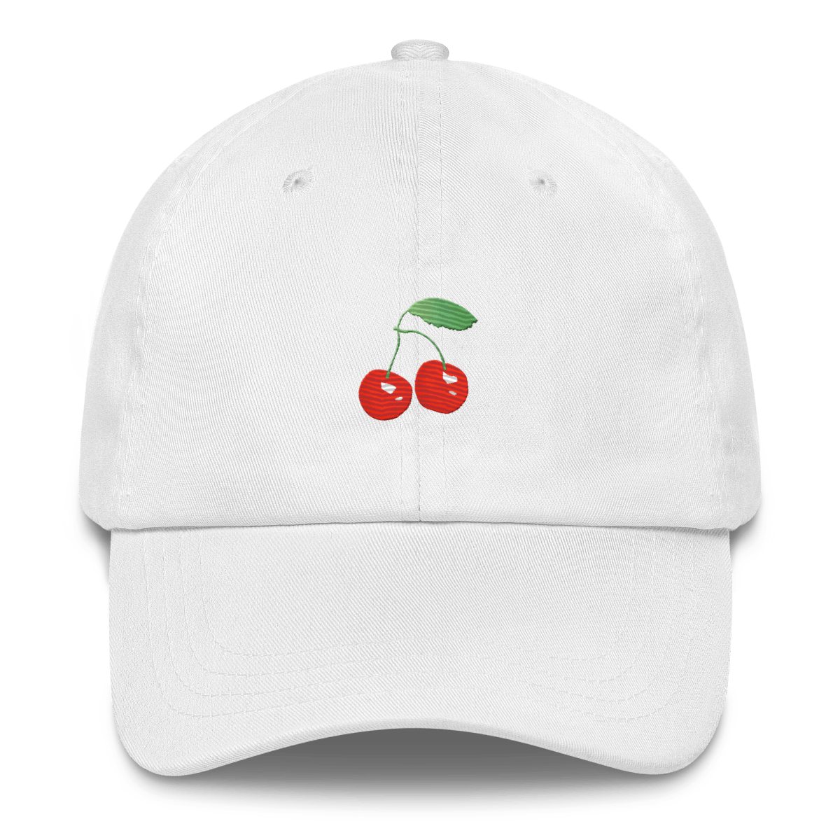 Cherries Embroidered Dad Hat - Polychrome Goods 🍊