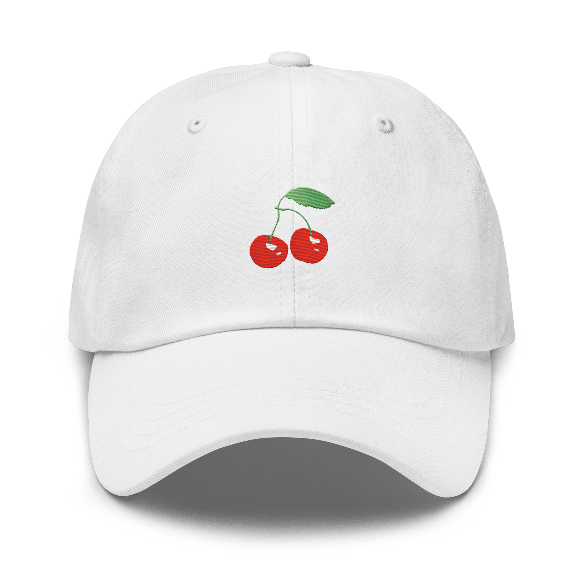 Cherries Embroidered Dad Hat - Polychrome Goods 🍊