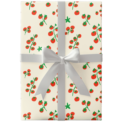 Cherry Tomatoes 🍅 Wrapping Paper - Polychrome Goods