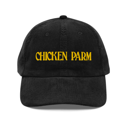 Chicken Parm Embroidered Corduroy Hat - Polychrome Goods 🍊