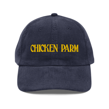 Chicken Parm Embroidered Corduroy Hat - Polychrome Goods 🍊