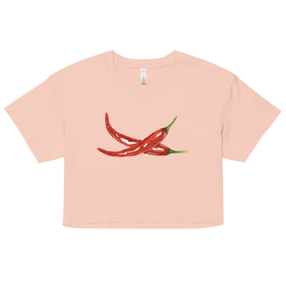 Chili Peppers Crop Top - Polychrome Goods 🍊