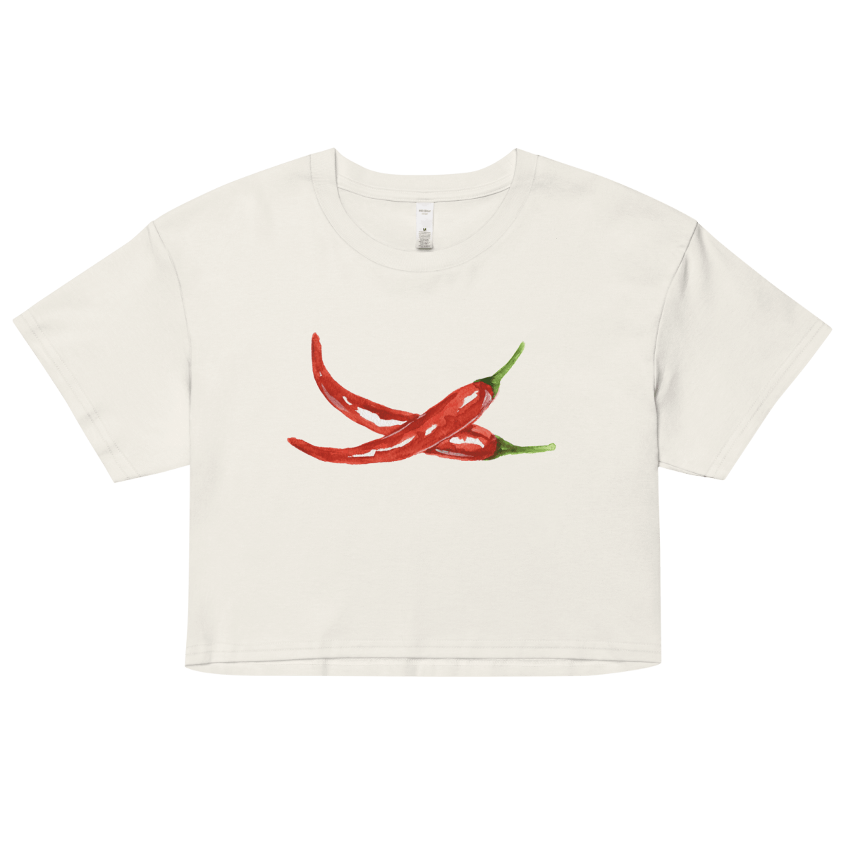 Chili Peppers Crop Top - Polychrome Goods 🍊