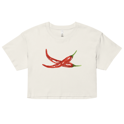 Chili Peppers Crop Top - Polychrome Goods 🍊