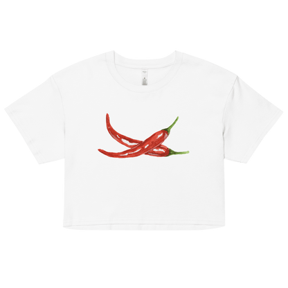 Chili Peppers Crop Top - Polychrome Goods 🍊