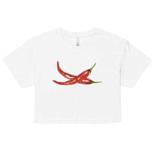 Chili Peppers Crop Top - Polychrome Goods 🍊