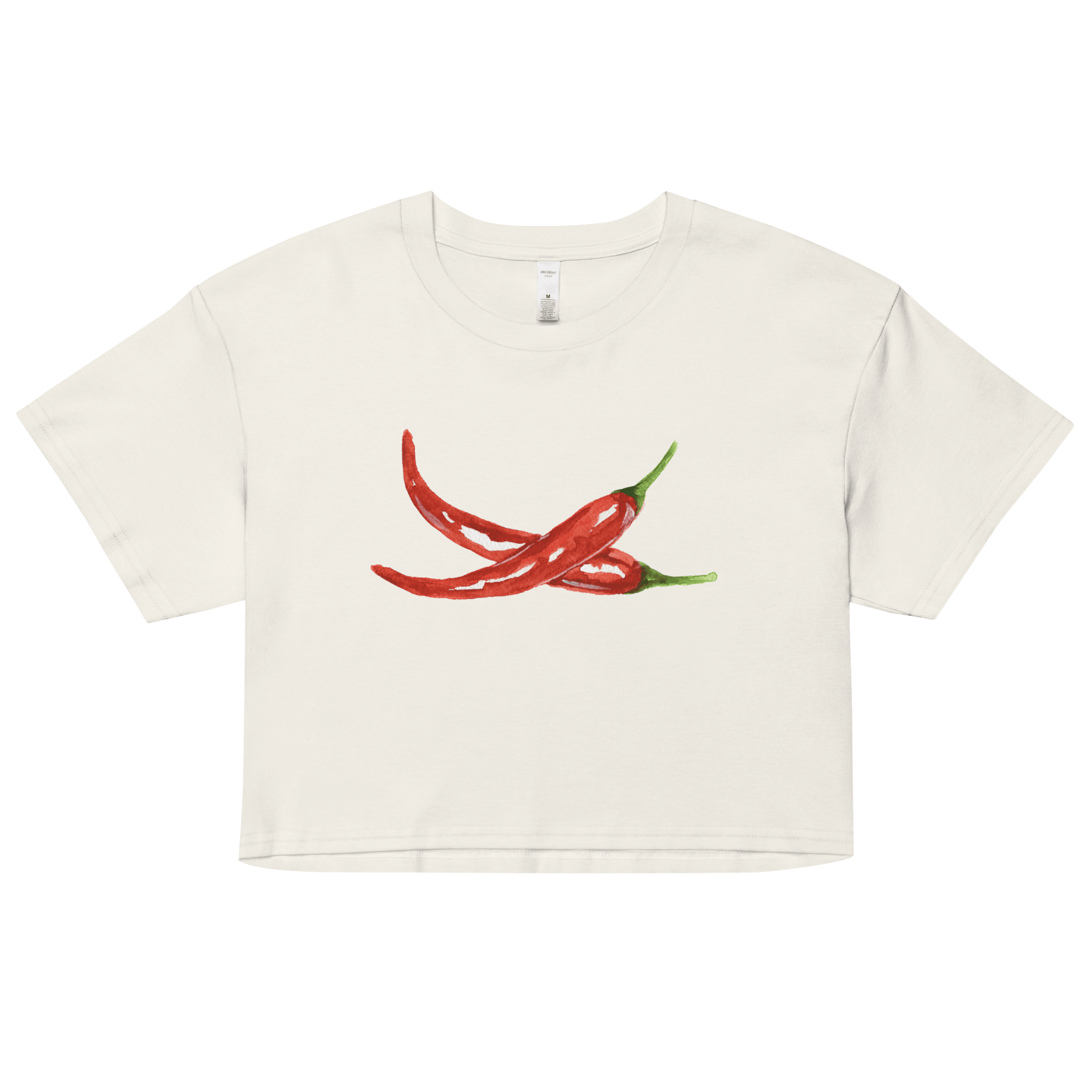 Chili Peppers Crop Top - Polychrome Goods 🍊