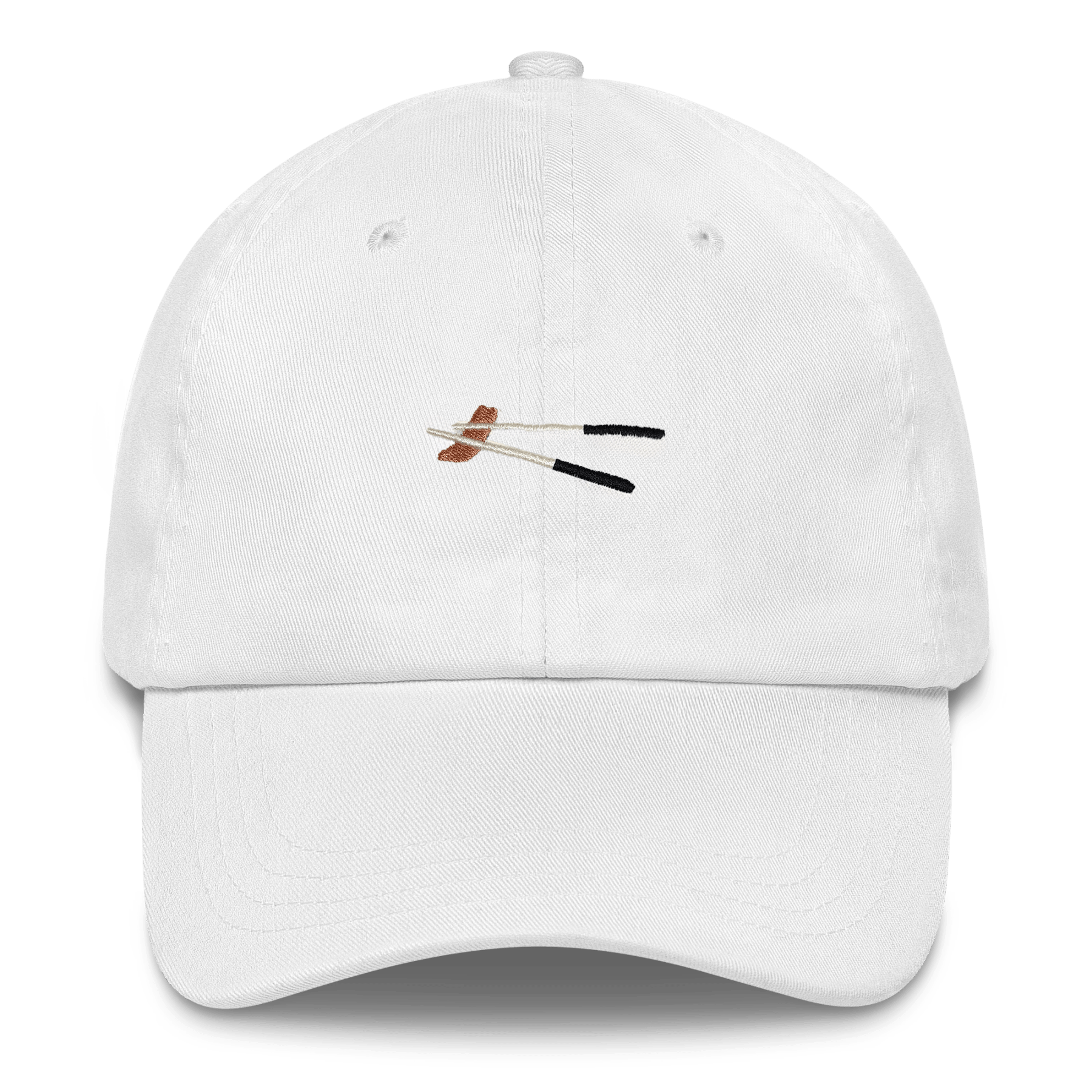 Chopsticks Embroidered Hat - Polychrome Goods 🍊