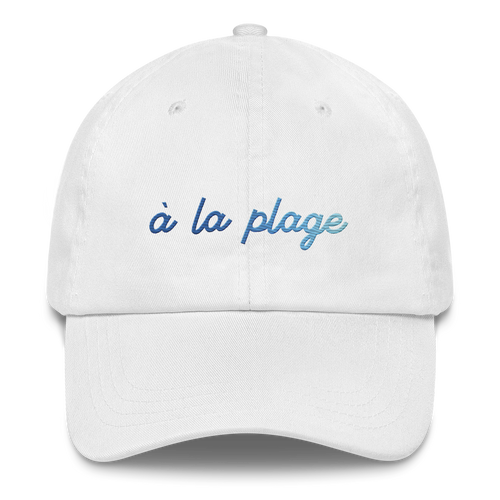 A La Plage Gradient Embroidered Hat
