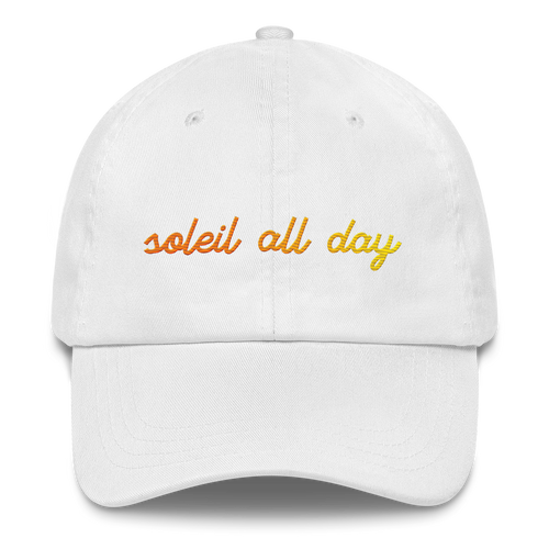 Soleil All Day Gradient Embroidered Hat ☀️