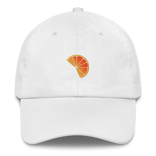 Orange Slice Embroidered Fruit Hat