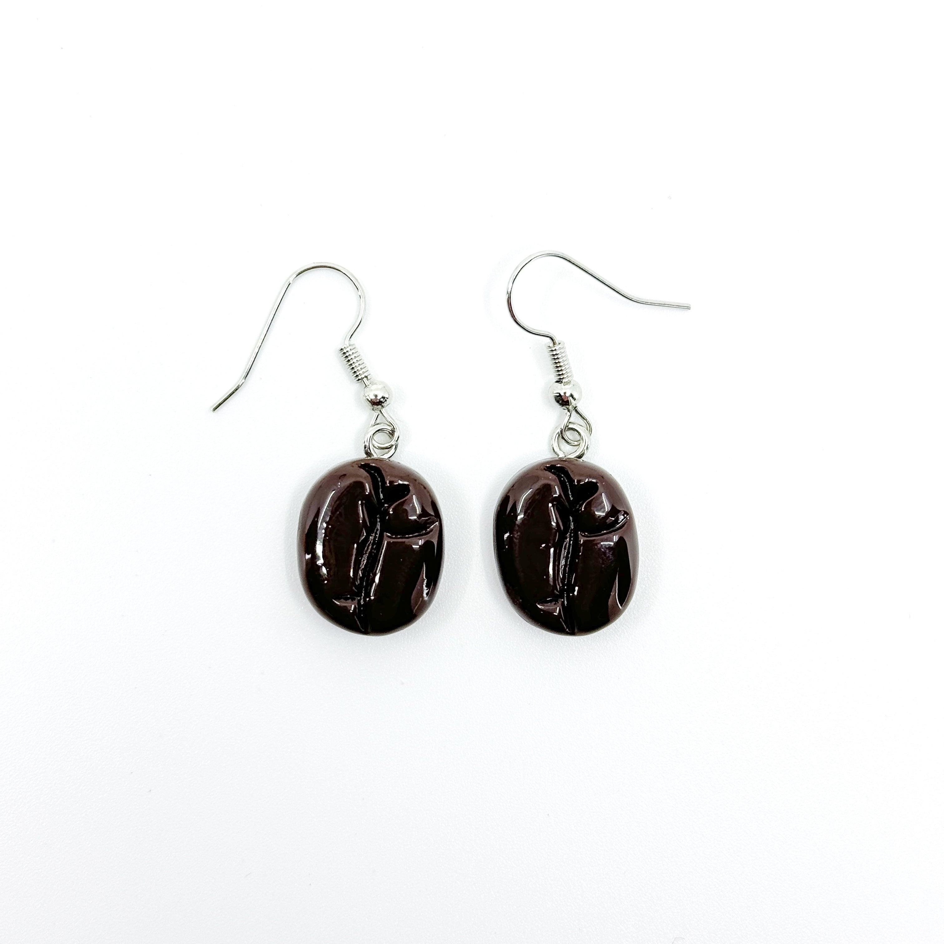 Coffee Bean Earrings Polychrome Goods 🍊