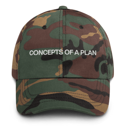 Concepts of a Plan Embroidered Hat - Polychrome Goods 🍊