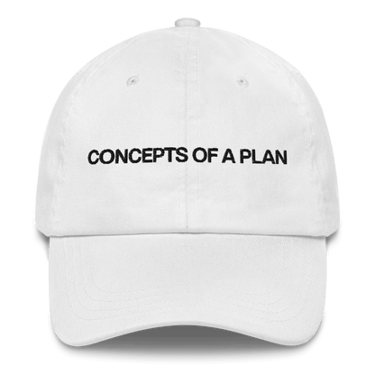 Concepts of a Plan Embroidered Hat - Polychrome Goods 🍊