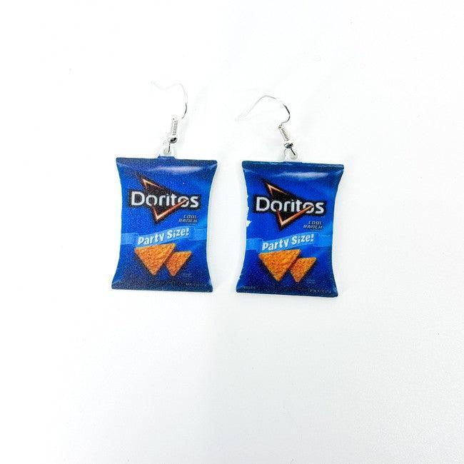 Cool Ranch Dorito Chip Earrings Polychrome Goods 🍊