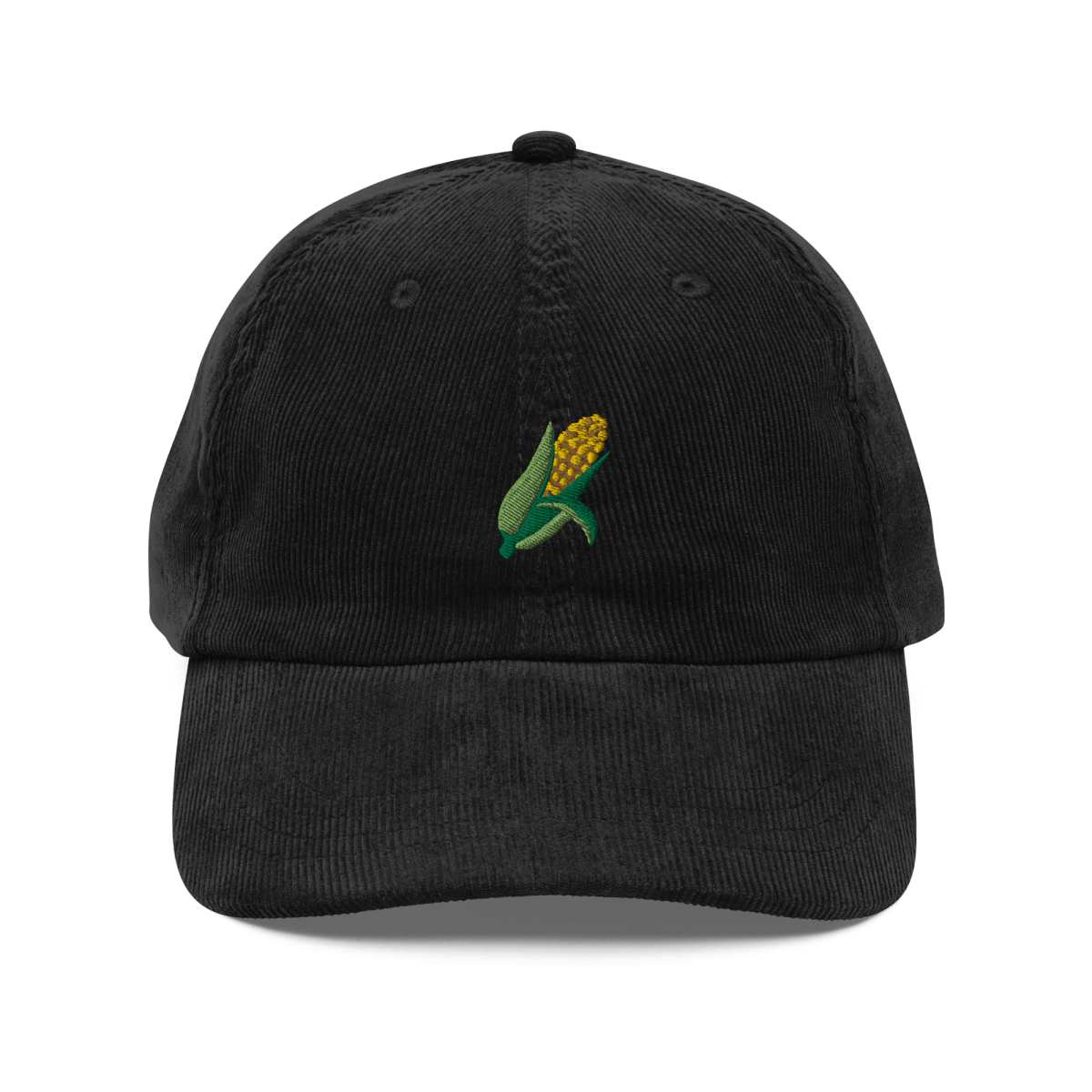 Corn 🌽 Embroidered Corduroy Hat - Polychrome Goods 🍊