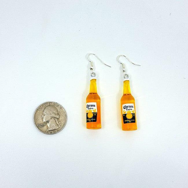 Corona Bottle Earrings Polychrome Goods 🍊