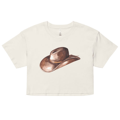 Cowboy Hat Crop Top