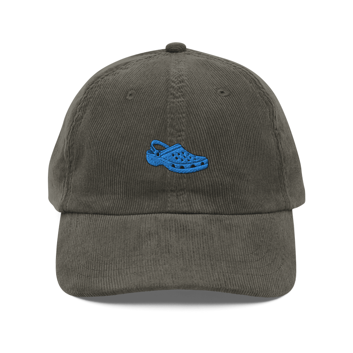 Olive Crocs Embroidered Hat Controversial Shoe Collection