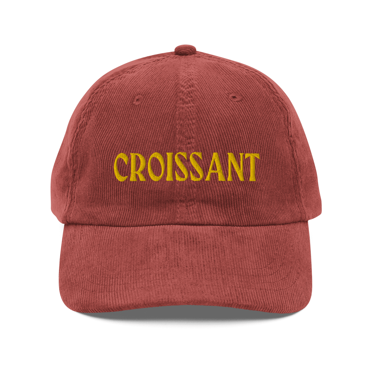 CROISSANT Embroidered Hat - Polychrome Goods 🍊