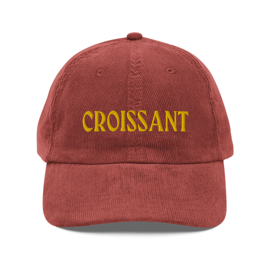 CROISSANT Embroidered Hat - Polychrome Goods 🍊