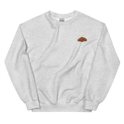 Croissant 🥐 Embroidered Sweatshirt - Polychrome Goods 🍊