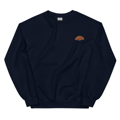 Croissant 🥐 Embroidered Sweatshirt - Polychrome Goods 🍊