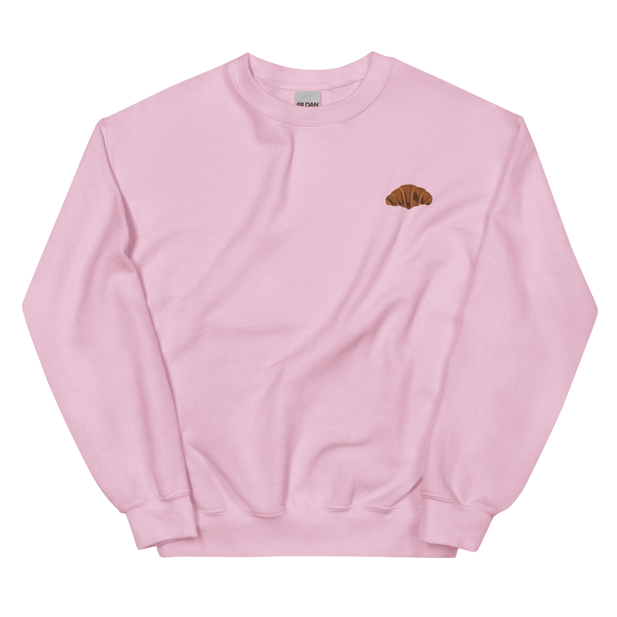 Croissant 🥐 Embroidered Sweatshirt - Polychrome Goods 🍊